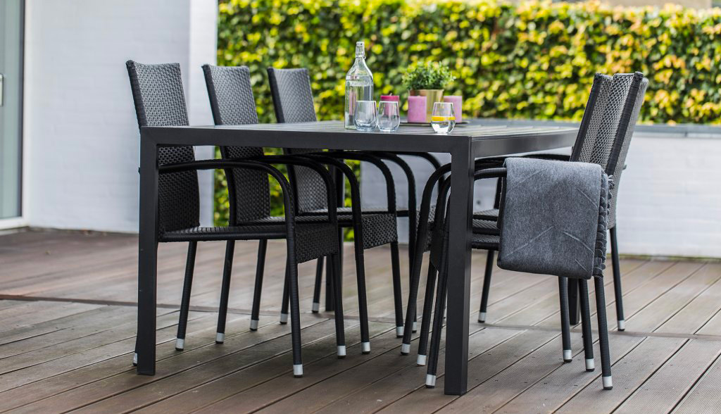 Zahradní set 150x90 pro 6 osob DT276 antracit-3